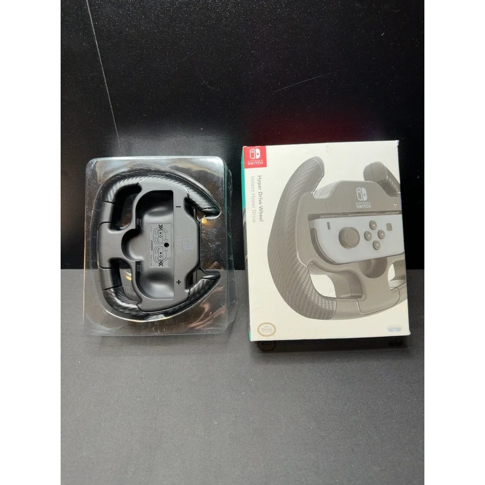 PDP Hyper Drive Wheel Nintendo Switch Joy-Con Racing Steering Wheel 500-047